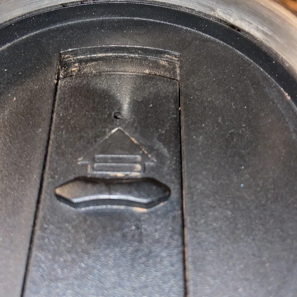 Green Grumpy coffee tumbler in perfect condition!